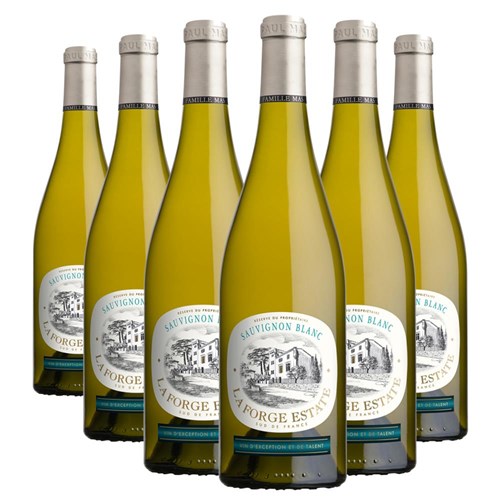 Case of 6 La Forge Sauvignon Blanc 75cl White Wine